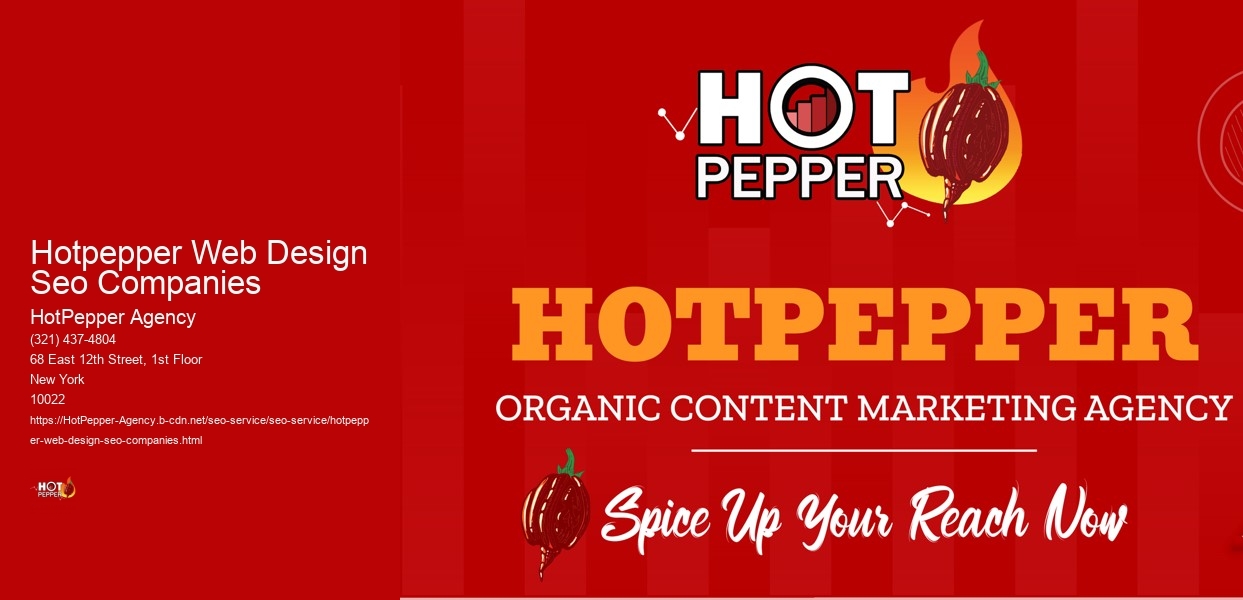 Hotpepper Web Design Seo Companies