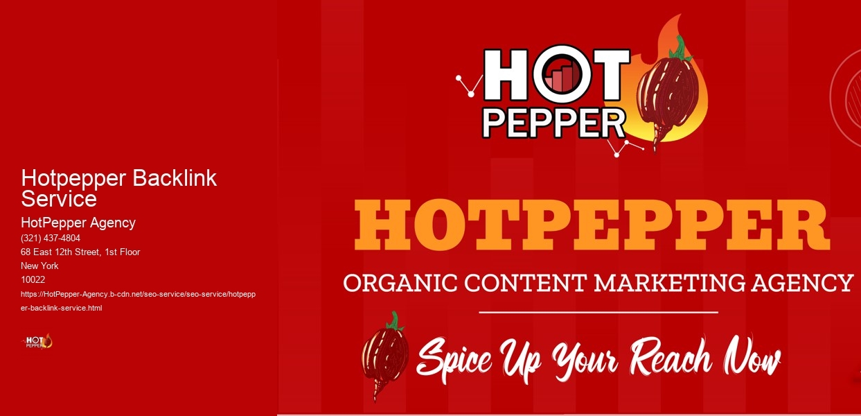 Hotpepper Backlink Service